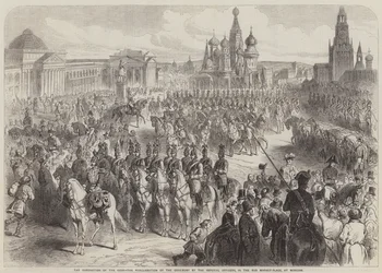 The Coronation of the Czar, the Proclamation of the Ceremony by the Imperial Officers